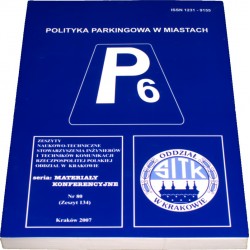 Polityka Parkingowa w Miastach 2007