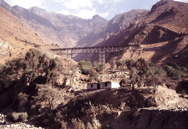 Peru Railroad Steel Bridge