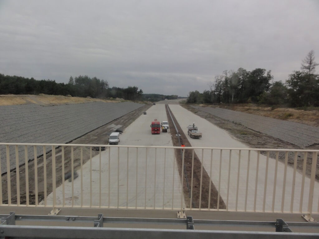Końcowy odcinek przed granicą Państwa .