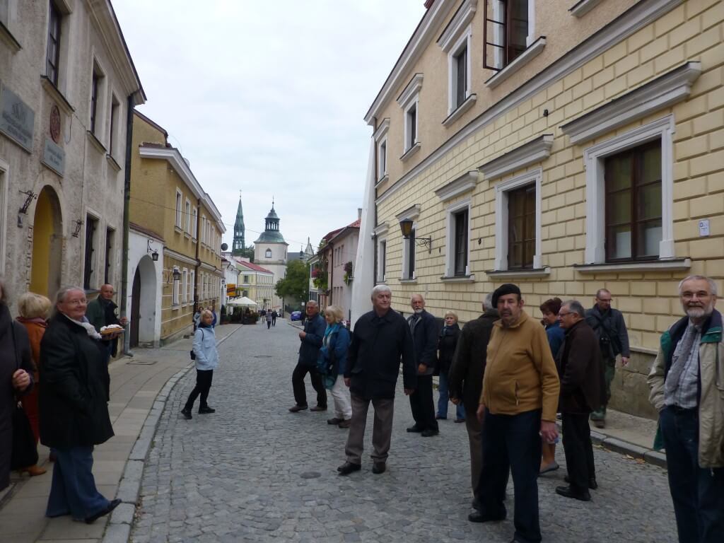 zdj.17. Koniec zwiedzania - żal opuszczać Sandomierz