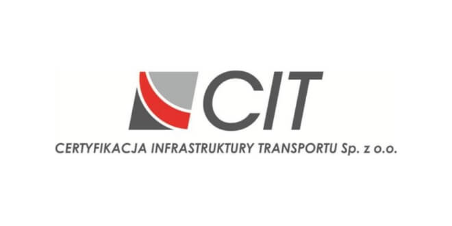 CIT - Certyfikacja Infrastruktury Transportu Sp. z o.o. / Strona główna